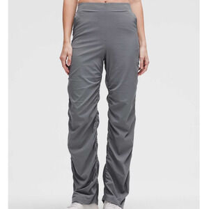 Lululemon Dance Studio Slim-Fit High-Rise Flared Pant Solar Grey Sz XXXS NWT